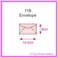 11b Envelopes (90 x 145mm)