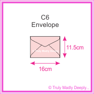 C6 Envelopes (115x160mm)