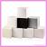 5cm cube bomboniere boxes available in over 80 colours!