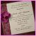 Example of a stunning wedding invitation using our lavender purple artificial silk orchid heads
