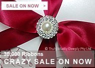Crazy Ribbon Sale on Now - 20,000 rolls 80% to 95% OFF!!!