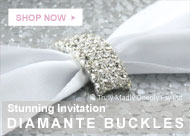 FREE Roll of Premium Satin Ribbon with every 50 Diamante Buckles