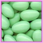Almonds Sugar Coated GREEN - 6kg (Approx. 1200)