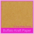Buffalo Kraft 110gsm Matte - 160x160mm Square Envelopes