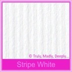 Classique Striped White 216gsm Matte Card Stock - A3 Sheets