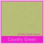 Bomboniere Box - 3 Chocolates - Cottonesse Country Green 250gsm (Matte)