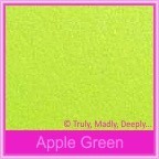 Crystal Perle Apple Green 300gsm Metallic Card Stock - A3 Sheets