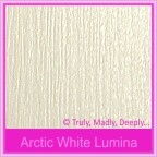 Bomboniere Box - 3 Chocolates - Crystal Perle Arctic White Lumina (Metallic)