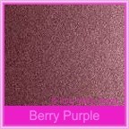 Crystal Perle Berry Purple 125gsm Metallic Paper - A4 Sheets
