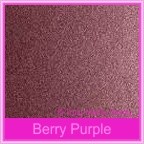 Bomboniere Box - 3 Chocolates - Crystal Perle Berry Purple (Metallic)