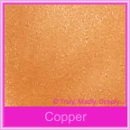 Crystal Perle Copper 125gsm Metallic - 160x160mm Square Envelopes