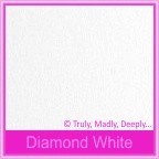 Crystal Perle Diamond White 125gsm Metallic - DL Envelopes