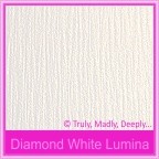 Bomboniere Box - 3 Chocolates - Crystal Perle Diamond White Lumina (Metallic)