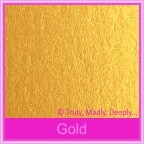 Bomboniere Box - 3 Chocolates - Crystal Perle Gold (Metallic)