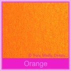 Bomboniere Box - 3 Chocolates - Crystal Perle Orange (Metallic)