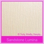 Crystal Perle Sandstone Lumina 300gsm Metallic Card Stock - A3 Sheets