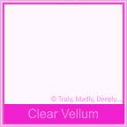 Curious Translucent Clear Vellum 112gsm - 5x7 Inch Envelopes