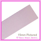 Double Sided Satin Ribbon 15mm - Light Orchid - 25Mtr Roll