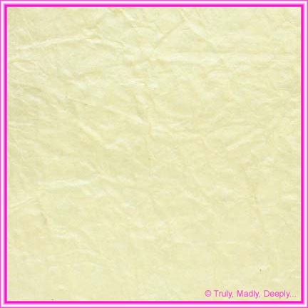 A4 Embossed Invitation Paper - Metallic Crinkle Ivory Pearl
