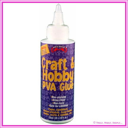 Glue Helmar Craft & Hobby PVA 125ml Bottle