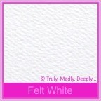 Mohawk Via Vellum Felt White 104gsm Matte - 160x160mm Square Envelopes