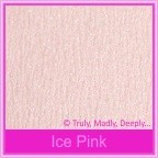 Starlust Ice Pink 250gsm Textured Metallic Card Stock - A3 Sheets