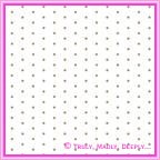 Silver Polka Dot Translucent Clear Vellum Paper 112gsm - A4 Sheets