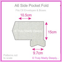 A6 Pocket Fold - Curious Metallics Galvanised