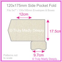 120x175mm Pocket Fold - Curious Metallics Lustre
