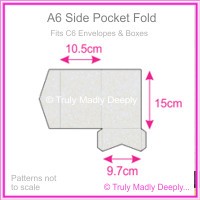 A6 Pocket Fold - Curious Metallics Virtual Pearl