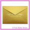 Crystal Perle Gold 125gsm Metallic - C5 Envelopes