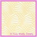 A4 Embossed Invitation Paper - Sea Breeze Ivory Pearl