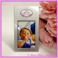 Frame Mini Silver w/ Pink Teddy 