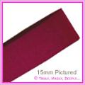 Double Sided Satin Ribbon 60mm - Rich Magenta - 25Mtr Roll