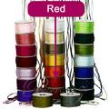 2.5mm China Knot Satin Cord - 100Mtr Roll - Red