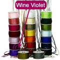 2.5mm China Knot Satin Cord - 100Mtr Roll - Wine Violet