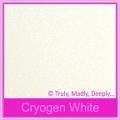 Curious Metallics Cryogen White 120gsm - 130x130mm Square Envelopes