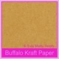Buffalo Kraft 110gsm Matte - 160x160mm Square Envelopes
