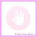 Stickers Baby Hand Pink 12Pck