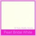 Metallic Pearl Bridal White 125gsm - 5x7 Inch Envelopes