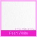 Bomboniere Box - 10cm Cube - Metallic Pearl White