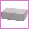 Wedding Cake Box - Metallic Pearl White
