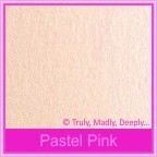 Crystal Perle Pastel Pink 125gsm Metallic - 130x130mm Square Envelopes