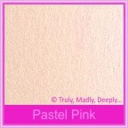 Bomboniere Box - 5cm Cube - Crystal Perle Pastel Pink (Metallic)