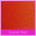 Crystal Perle Scarlet Red 125gsm Metallic - 5x7 Inch Envelopes