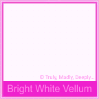 Curious Translucent Bright White Vellum Paper 100gsm - A4 Sheets