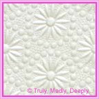 A4 Embossed Invitation Paper - Eternity White Pearl