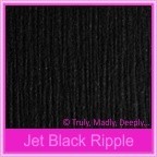Keaykolour Original Jet Black Ripple 250gsm Matte Card Stock - A4 Sheets