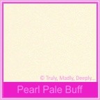 Bomboniere Box - 10cm Cube - Metallic Pearl Pale Buff