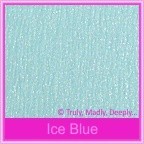 Starlust Ice Blue 250gsm Textured Metallic Card Stock - A4 Sheets